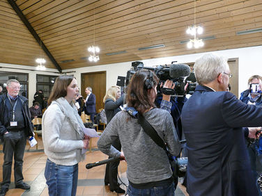 Abschlusspressekonferenz der Deutschen Bischofskonferenz (Foto: Karl-Franz Thiede)